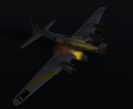 B-17 in Second Life