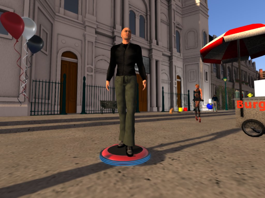 Cubey Terra in InWorldz on a Terra Xplorer